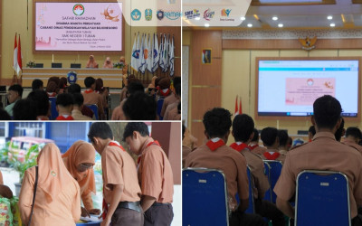 Dharma Wanita SMKN 1 Tuban Berbagi Kebahagiaan dengan Anak Yatim Piatu dan Dhuafa